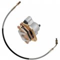 Caltric Brake Caliper W Pad Line Compatible With Polaris Xpress 300 1996-1999 400 1996-1997 Xplorer Magnum 425 2x4 1995-1998