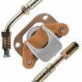 Caltric Brake Caliper W Pad Line Compatible With Polaris Xpress 300 1996-1999 400 1996-1997 Xplorer Magnum 425 2x4 1995-1998