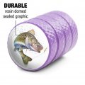 Walleye Fishing 7 Valve Stem Caps For Tire Rim Wheel Aluminum Purple
