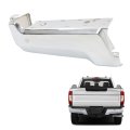 Rear Left Bumper End Chrome Steel With Parking Aid Sensor Holes Replacement For 2017-2022 F250 F350 Super Duty Fo1102387 