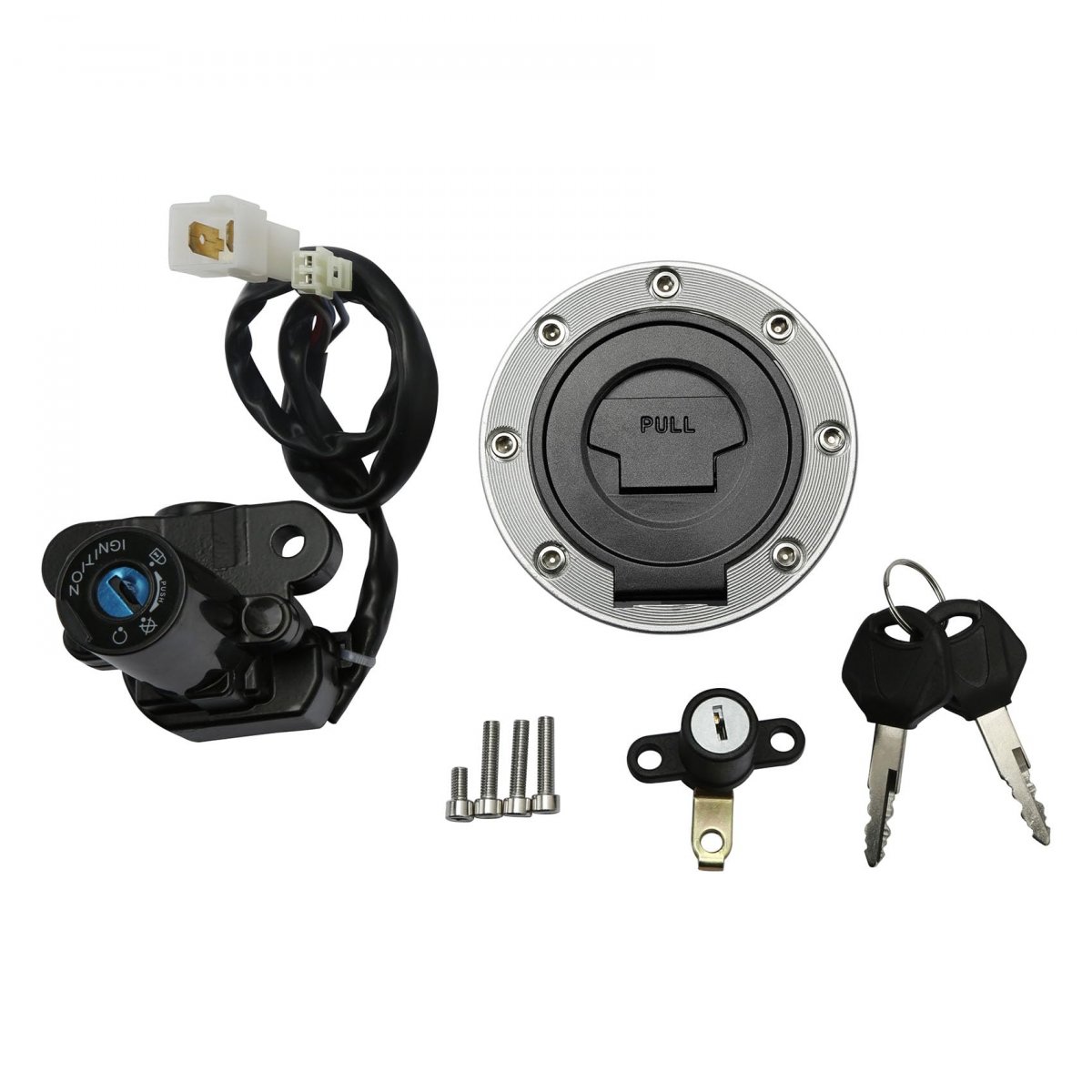 Ignition Switch With Gas Cap And Seat Lock For Yamaha Yzf R6 2003 2005 R1 2002 Mt03 2006 2012 Mt09 2013 2016 Fjr1300 Fz6 Fz09