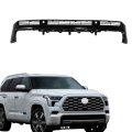 Black Front Bumper Grille Lower Straight Trim Style Replacement For Sequoia 2023-2024 