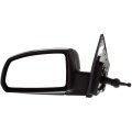 Kia Rio Rio5 2006 07 08 2009 Door Mirror Driver Side Manual Folding Non-heated Hatchback Sedan Paintable Replacement For 