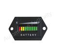 Automotive Authority Llc 12v 12 Volt Marine Trolling Motor Battery Indicator Charge Status Power Meter Hex 