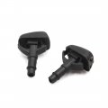 Uxcell 2pcs 8265a083 Plastic Car Front Windshield Wiper Water Spray Nozzle For Mitsubishi Lancer Evo Montero Pajero