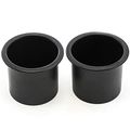 2 Cup Holders Plastic Boat Rv Car Truck Insert Regular Sofa Large Game Table Pocket Recessed