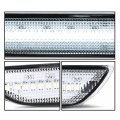 G-plus White Led Rear Side Marker Lights Lamps With Bulbs Compatible Ford Mustang 2015-2022 Fr3z-15a201-a Fr3z-15a101-a