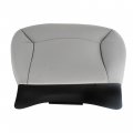 Labwork Driver Side Bottom Leather Seat Cover Grey Replacement For 2002-2008 E150 E250 E350 E450 E550