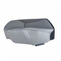 Labwork Driver Side Bottom Leather Seat Cover Grey Replacement For 2002-2008 E150 E250 E350 E450 E550