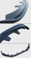 F-sport Style Jdm Front Bumper Lip Splitter Compatible With For 2014-2016 Lexus Is250 Is350 Is200t