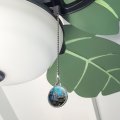 Mermaid Queen Treasure Chest Ceiling Fan And Light Pull Chain 