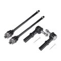 4pcs Front Inner Outer Tie Rod Ends Kit Suspension Steering End For Chevrolet Avalanch Silverado Gmc Sierra Drag Link No Es3488