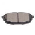 Rear D892 Ceramic 4pcs W Hardware Disc Brake Pad Set
