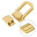 Uxcell Toggle Catch Lock 31mm Retro Decorative Golden Hasp With Screws For Suitcase Chest Trunk Latch Clasp Pack Of 2