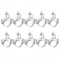 Uxcell 10pcs Conduit Hanger With Beam Clamp Fit For 2 50mm Pipe Support Bracket Cable Hangers I-beam
