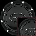 Billet Specialties 32719 Anodized Riveted Horn Button Black 
