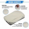 Vekauto Armrest Protector Cover Pad Replacement Compatible For Buick Verano 2015-2016 Durable Neoprene Fabric Brown