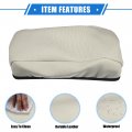 Vekauto Armrest Protector Cover Pad Replacement Compatible For Buick Verano 2015-2016 Durable Neoprene Fabric Brown