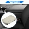 Vekauto Armrest Protector Cover Pad Replacement Compatible For Buick Verano 2015-2016 Durable Neoprene Fabric Brown