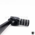 Httmt Black Foldable Gear Shift Levers Compatible With 1998-2003 Kawasak Zx-9r 2006-2007 Zzr600