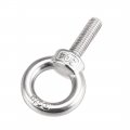 Uxcell Lifting Eye Bolt M8 X 25mm Male Thread 304 Stainless Steel For Hanging Pack Of 5