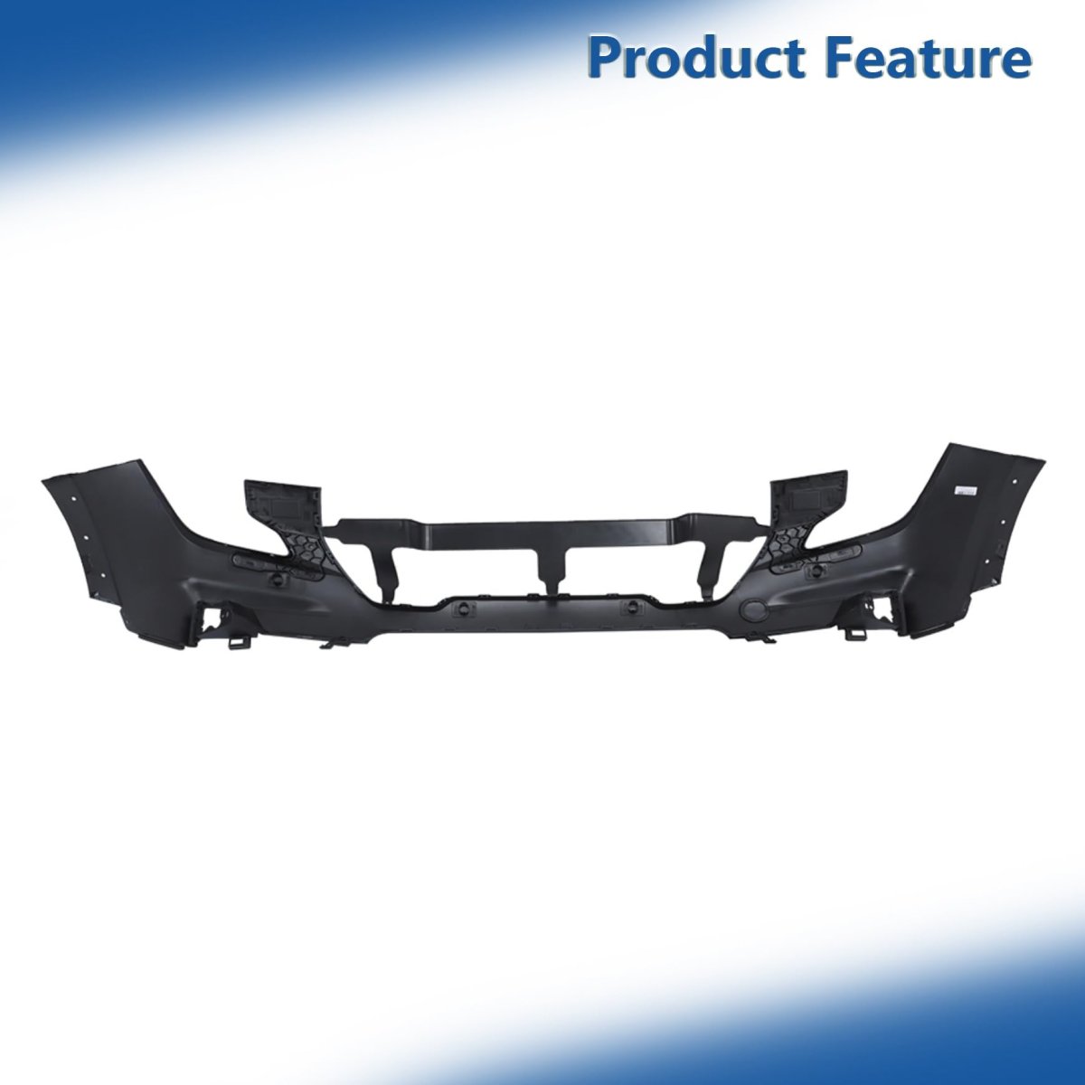 Front Upper Bumper Cover Primed With 4 Parking Sensor Holes Replacement For Terrain 2022-2024 84931971