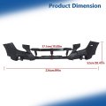 Front Upper Bumper Cover Primed With 4 Parking Sensor Holes Replacement For Terrain 2022-2024 84931971