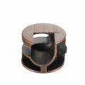 Uxcell Furniture Connector Cam Lock Fittings 15mmx12mm For Cabinet Drawer Dresser Wardrobe Panel Connecting 20pcs