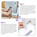 Uxcell Furniture Connector Cam Lock Fittings 15mmx12mm For Cabinet Drawer Dresser Wardrobe Panel Connecting 20pcs