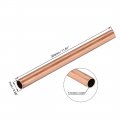Uxcell Copper Round Tube 7mm Od 0 5mm Wall Thickness 300mm Long Straight Pipe Tubing