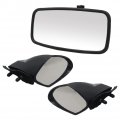 1pair Motorboat Rearview Auxiliary Wide Angle Mirror Fit For Yamaha Vx110 Waverunner Vx 110