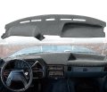 Dashboard Cover Dash Mat Fit For 1987 1988 1989 1990 1991 Ford F150 F250 F350 Branco Pickup Truck Dark Gray J132 