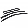 R L Racing Smoke Sun Rain Guard Deflectors Window Visors For 2009-2015 Dodge Ram 1500 Crew Cab 
