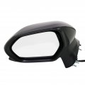 Toyota Camry 2018 2019 2020 2021 Door Mirror Assembly Driver Side Power Gloss Finish Non-heated Replacement For 87940-06800 