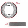 Caltric Rear Brake Shoes Compatible With Yamaha Yfz50 2019-2021 Bd3-f530k-30-00 Atv