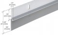 36 Satin Finish Aluminum Door Sweep One Piece