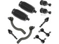 Ball Joint Sway Bar Link Tie Rod End Kit 10 Piece Set For 2003-2007 Honda Accord L4 2 4l 