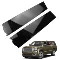 Rear C Pillar Applique Trim Set Gloss Black For Chevy Suburban 3500 Hd Gmc Yukon Xl And Cadillac Escalade Esv 2015 2016 2017 