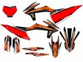 2019-2022 Sx Vigor Orange Senge Graphics Complete Kit For Ktm 