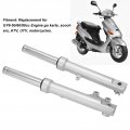 Motorcycles Front Forks Shocks Suspension Set 2pcs Motorcycle Shock Absorber Straight Replacement For Gy6a 50 60 80cc Engine