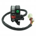 M Mati Left Handlebar Start Stop Headlight Override Switch For Kawasaki Brute Force 650 750 Prairie 700 Kvf650 Kvf700 Kvf750
