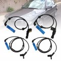Topteng Car 4pcs Front Rear L R Abs Speed Sensor 34526752681 Fits For Bmw 325ci 2002-2006 25i 2002-2005 330ci At 2001-2006 330i