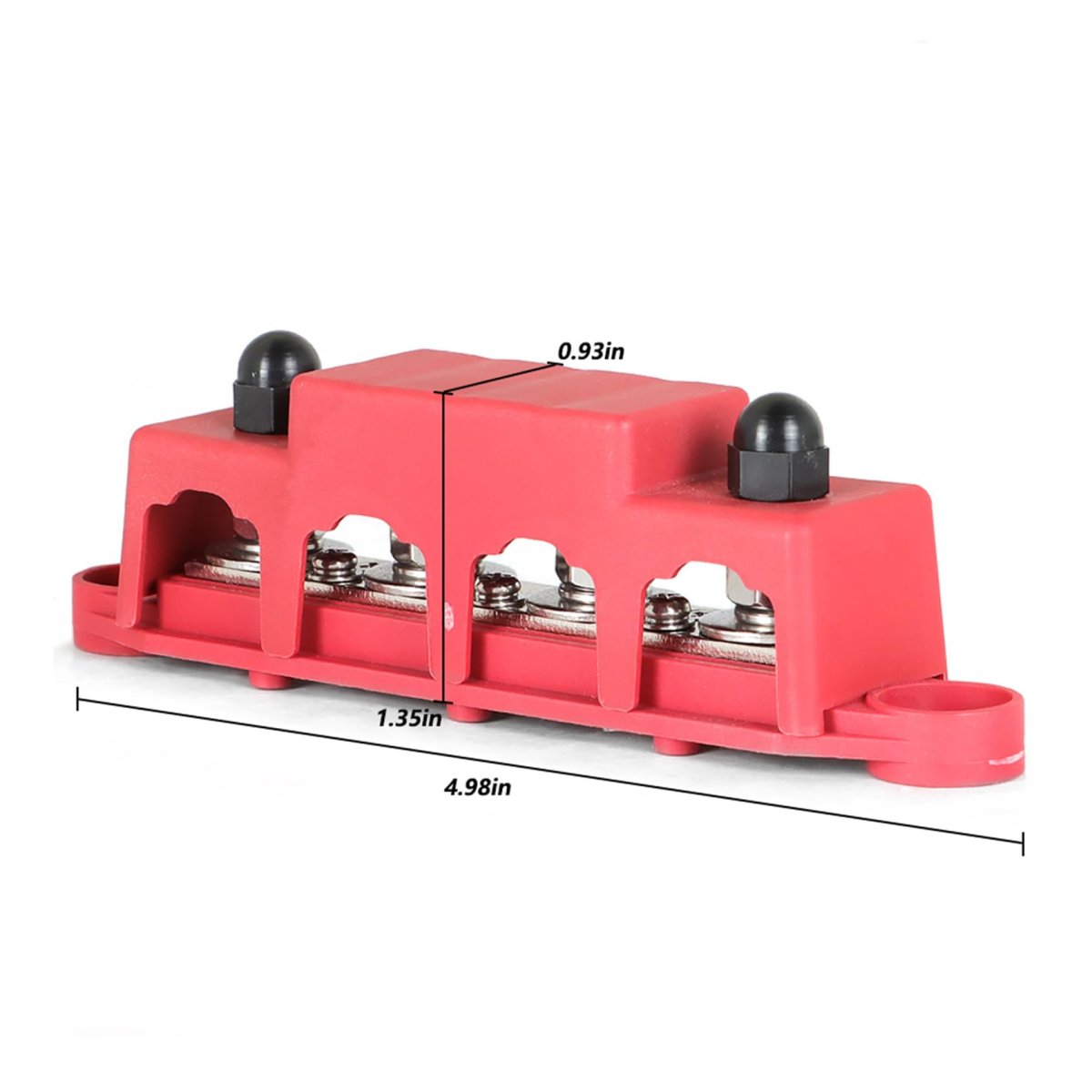 4 Post Busbar Bus Bar Power Distribution Block 12v 250a Replacement For Marine Automotive And Wiring