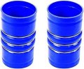 Torque 2pcs Silicone Cac Charge Air Cooler Hump Hose 3 1 2 X 6 8 With T-bolt Clamps Set 5 Inch Id Turbo Intake And Intercooler 