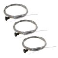 The Rop Shop Pack Of 3 Universal Choke Push-pull Control Cable For Rotary 237 Mower Tractor 