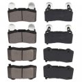 Ceramic Brakes Pads Ocpty Quick Stop Front Rear Brake Pad Fit For 2010-2015 Chevrolet Camaro