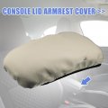 Uxcell Car Armrest Box Cover Protector Neoprene Fabric For Mazda Cx30 2020-2023 Brown