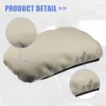 Uxcell Car Armrest Box Cover Protector Neoprene Fabric For Mazda Cx30 2020-2023 Brown