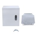Electrical Junction Box Nema 4x 10l X 6w 12h Heavy Duty Steel Enclosure Outdoor And Industrial Use For Wiring Controls Harsh 