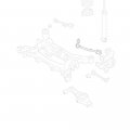 Godspeed Ak-164 Adjustable Rear Trailing Arms Set Of 2